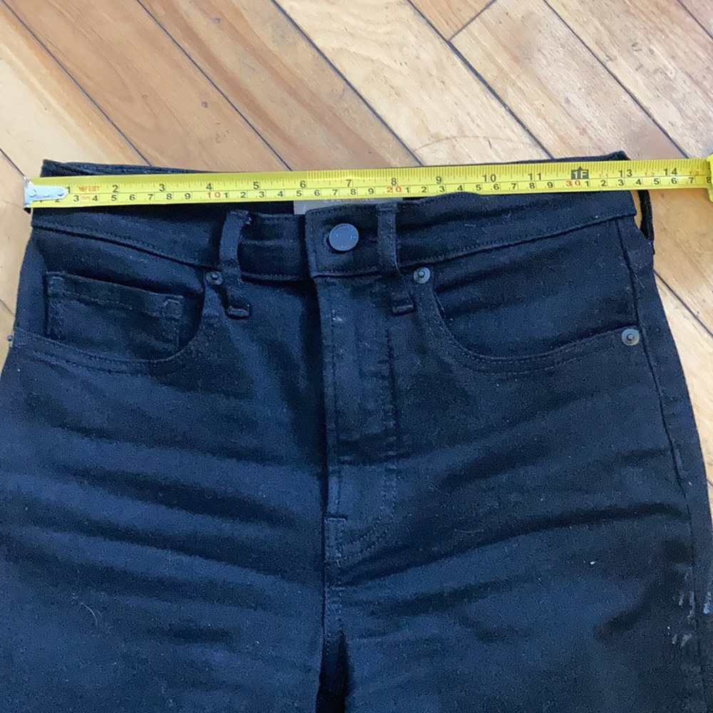 Everlane High Rise Skinny Black Tall Jean - Picture 6 of 8